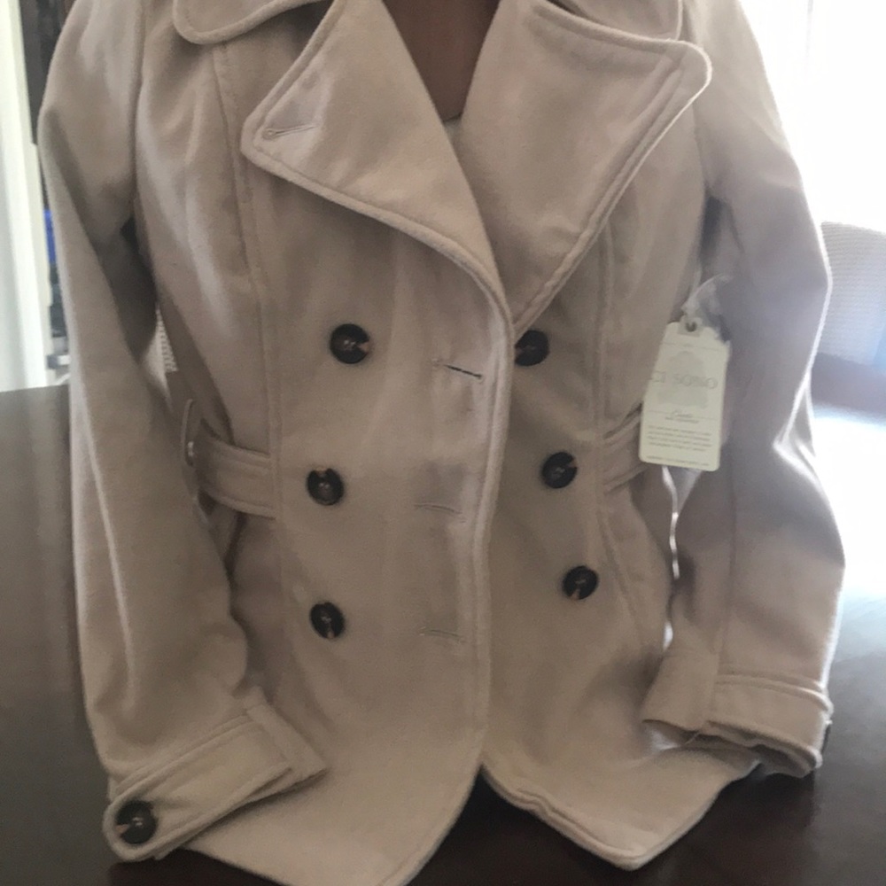 NWT XL BEIGE CI SONO COAT